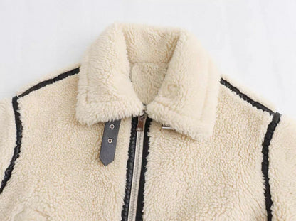 Teddy Shearling Jacke